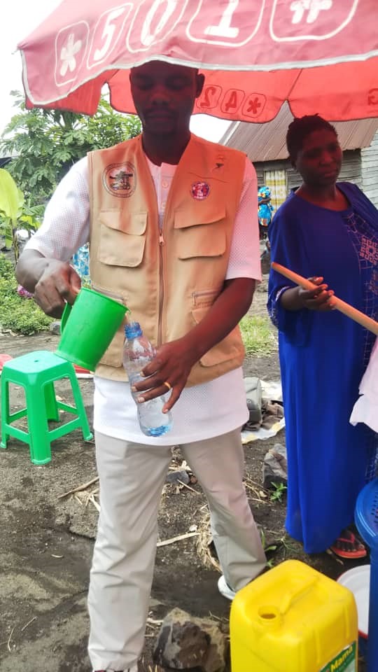 Installation des Points De Chloration Dans La Zone De Santé De KIROTSHE